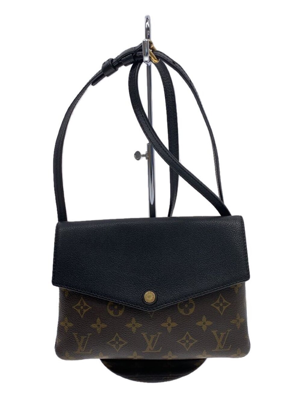 Louis Vuitton Twice crossbody bag Monogram Empreinte leather Purple